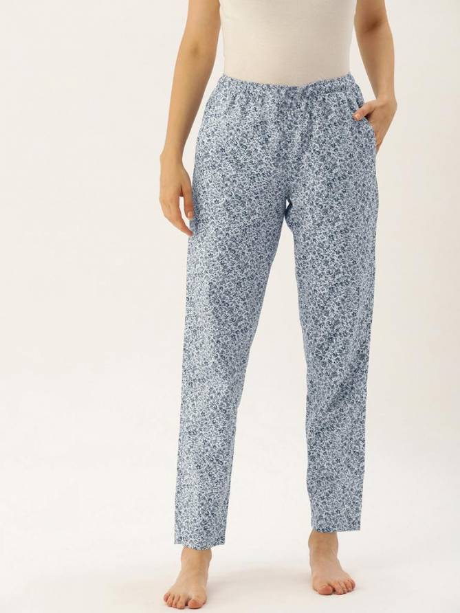 Swara Beautiful Women Rayon Printed Night Wear Comfortable Pant Collection